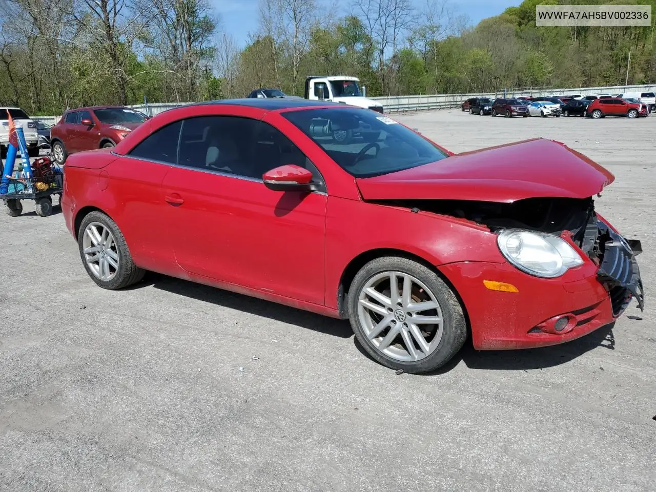 2011 Volkswagen Eos Lux VIN: WVWFA7AH5BV002336 Lot: 55287125