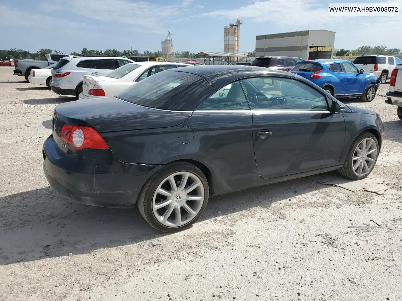 2011 Volkswagen Eos Lux VIN: WVWFW7AH9BV003572 Lot: 60886995