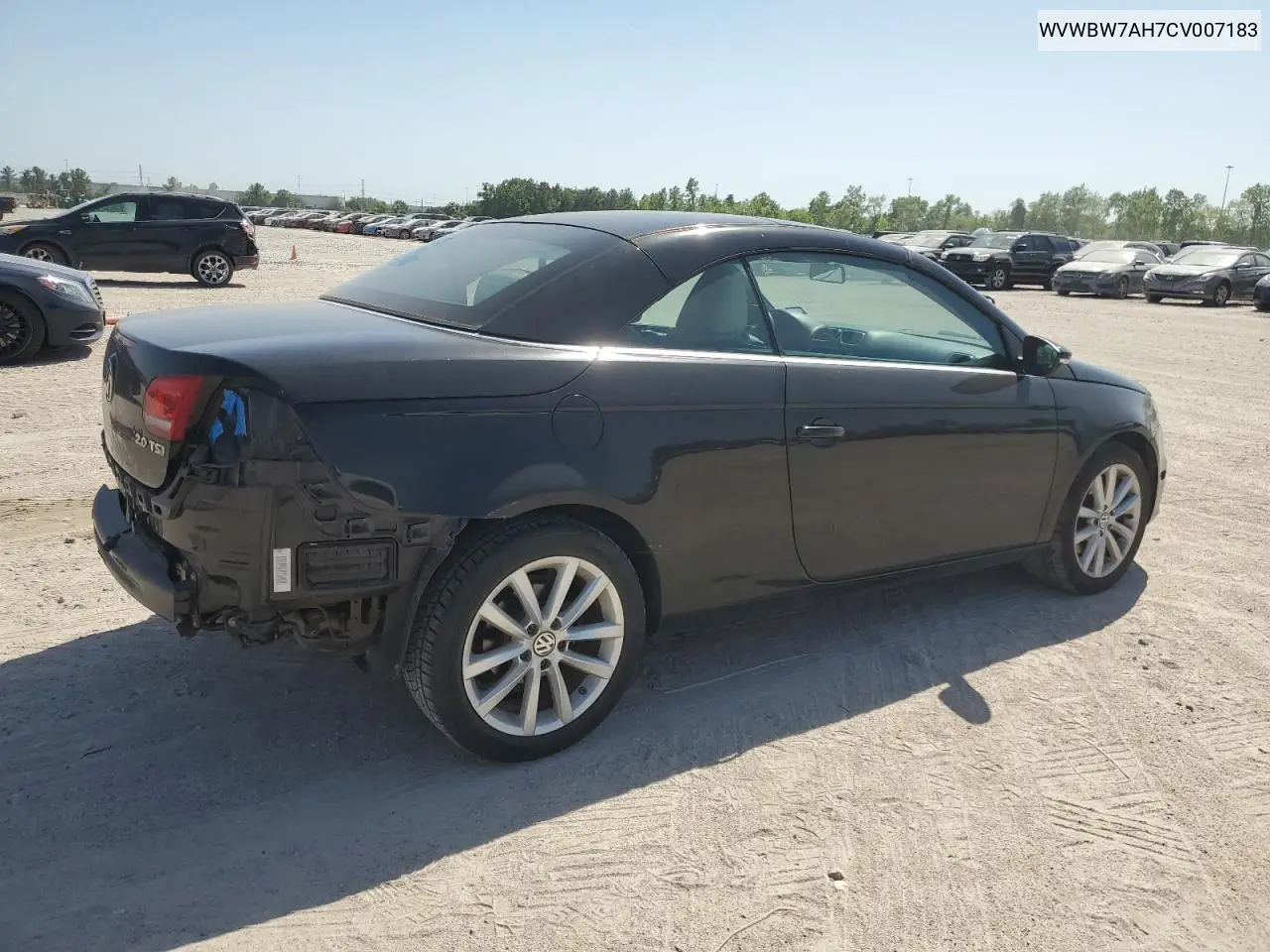 2012 Volkswagen Eos Komfort VIN: WVWBW7AH7CV007183 Lot: 52561265