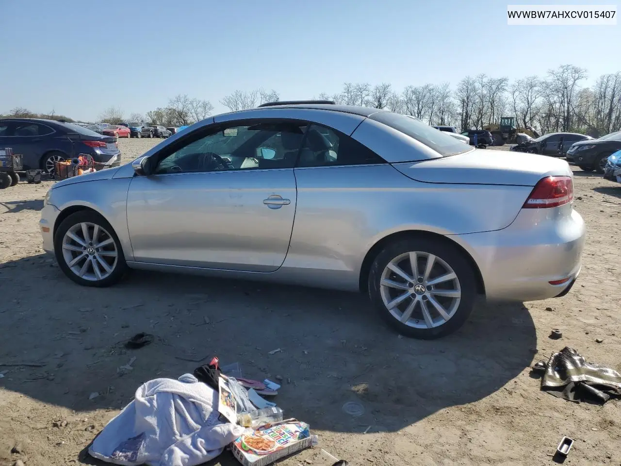 2012 Volkswagen Eos Komfort VIN: WVWBW7AHXCV015407 Lot: 52719025