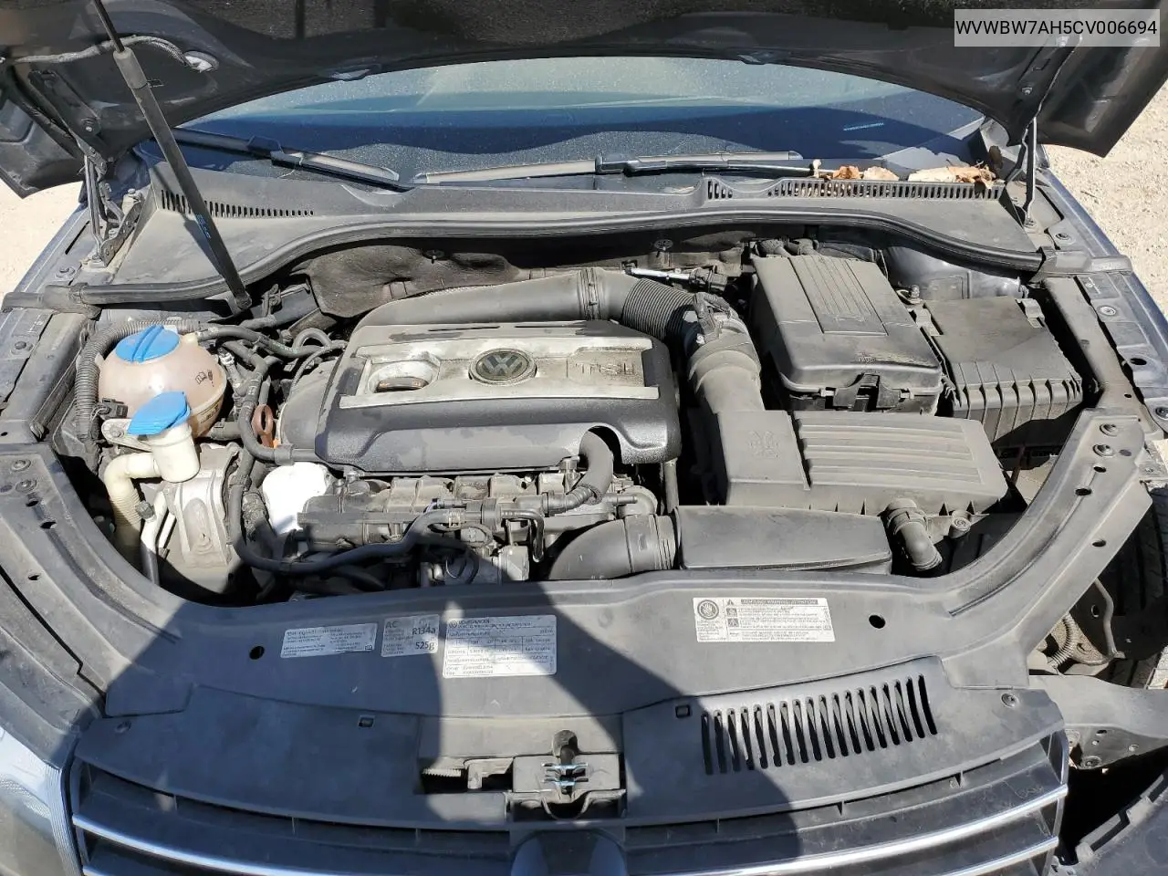 2012 Volkswagen Eos Komfort VIN: WVWBW7AH5CV006694 Lot: 53238935