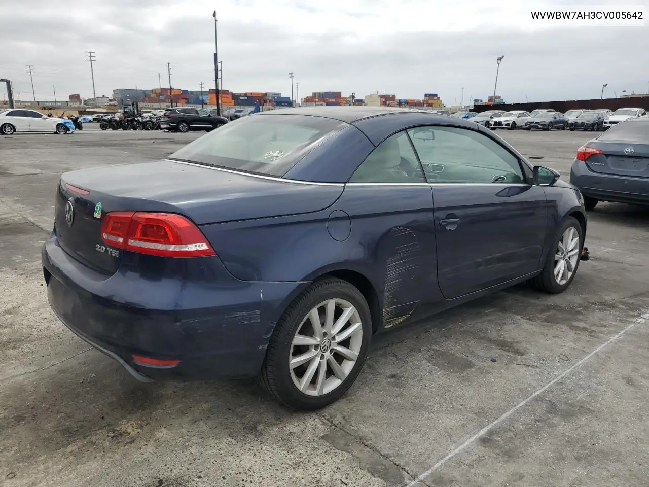 2012 Volkswagen Eos Komfort VIN: WVWBW7AH3CV005642 Lot: 55251845