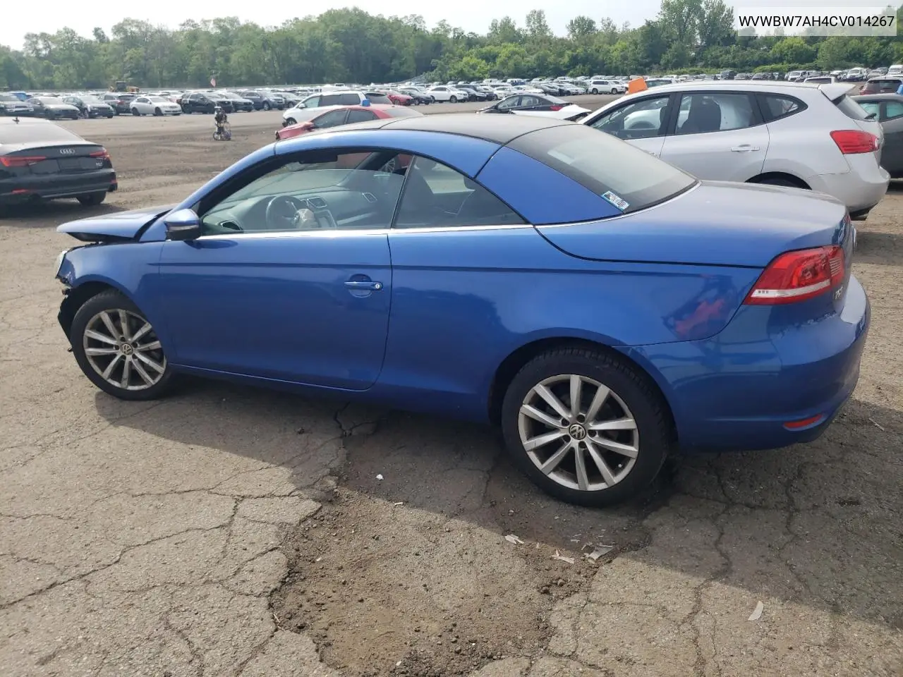 2012 Volkswagen Eos Komfort VIN: WVWBW7AH4CV014267 Lot: 58478635