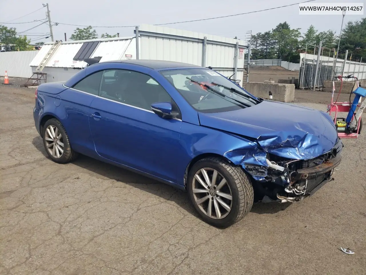 2012 Volkswagen Eos Komfort VIN: WVWBW7AH4CV014267 Lot: 58478635