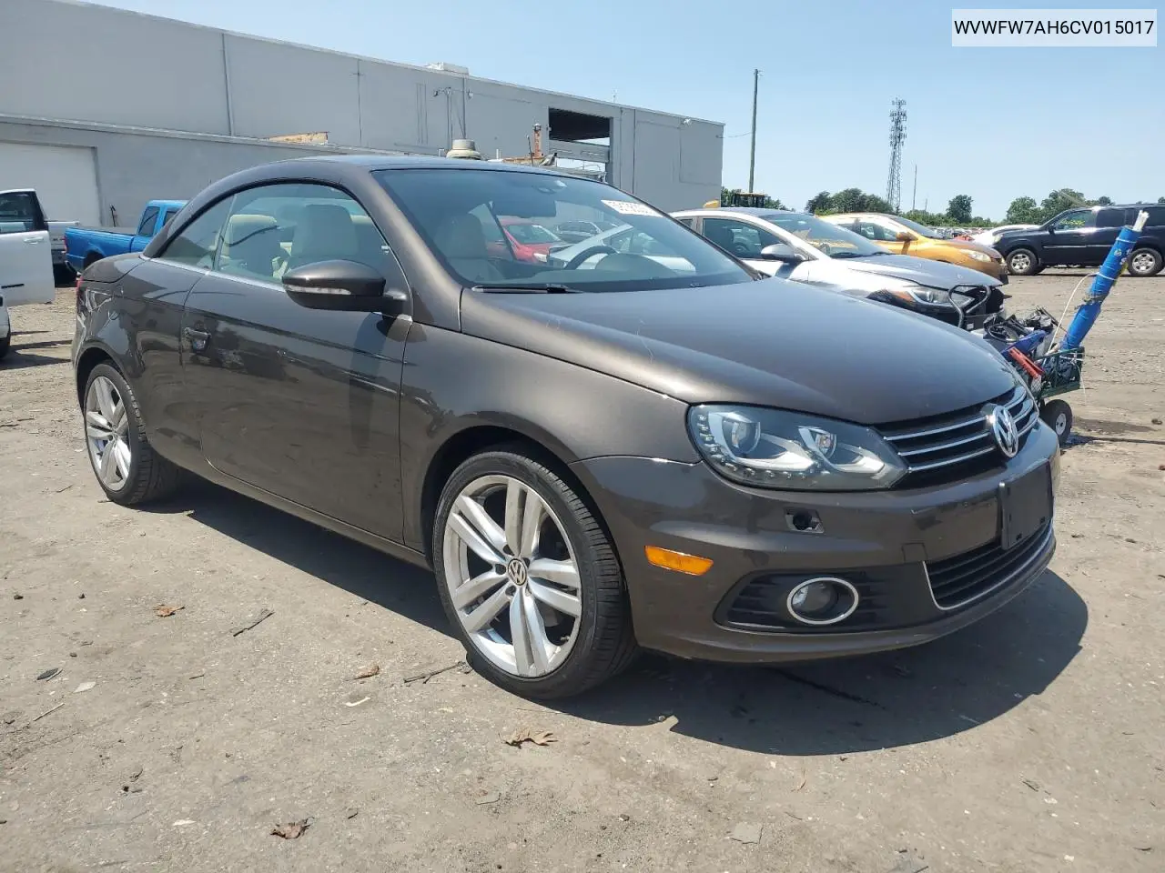 2012 Volkswagen Eos Lux VIN: WVWFW7AH6CV015017 Lot: 59136305