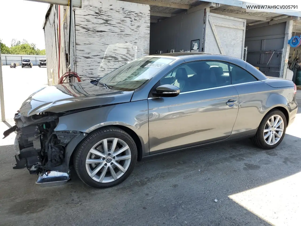2012 Volkswagen Eos Komfort VIN: WVWBW7AH9CV005791 Lot: 59147045