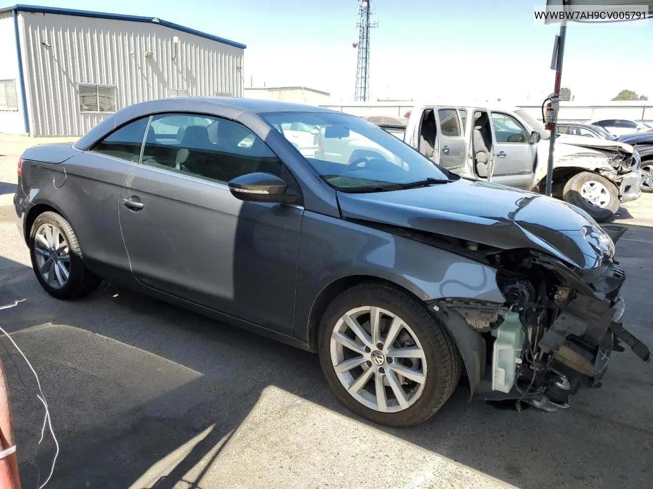 2012 Volkswagen Eos Komfort VIN: WVWBW7AH9CV005791 Lot: 59147045