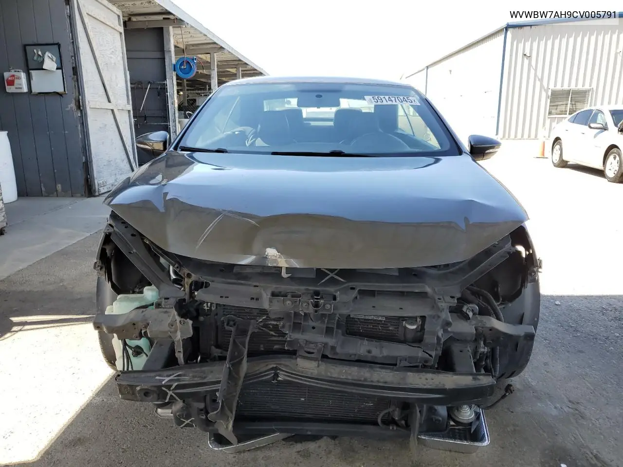 2012 Volkswagen Eos Komfort VIN: WVWBW7AH9CV005791 Lot: 59147045