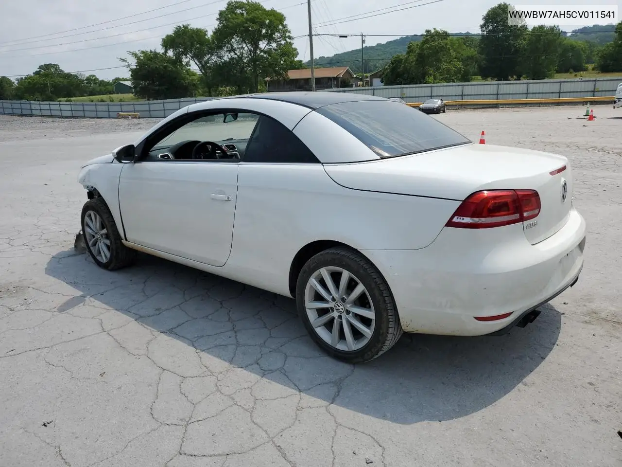 2012 Volkswagen Eos Komfort VIN: WVWBW7AH5CV011541 Lot: 59736415