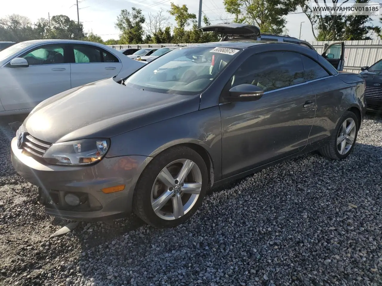 2012 Volkswagen Eos Lux VIN: WVWFW7AH9CV018185 Lot: 60880975