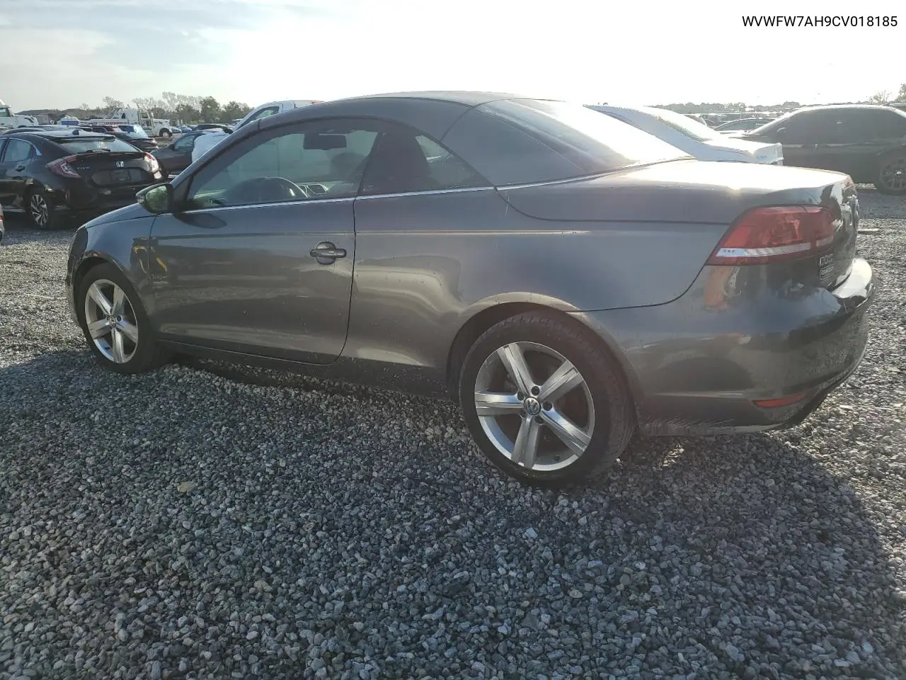 2012 Volkswagen Eos Lux VIN: WVWFW7AH9CV018185 Lot: 60880975
