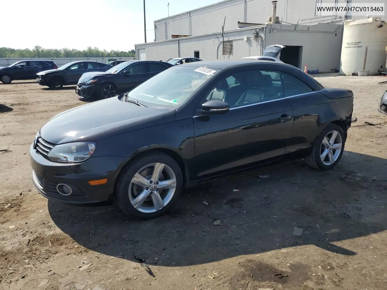 2012 Volkswagen Eos Lux VIN: WVWFW7AH7CV015463 Lot: 60909295