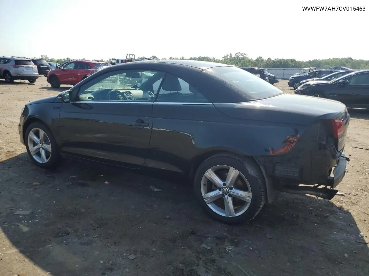 2012 Volkswagen Eos Lux VIN: WVWFW7AH7CV015463 Lot: 60909295