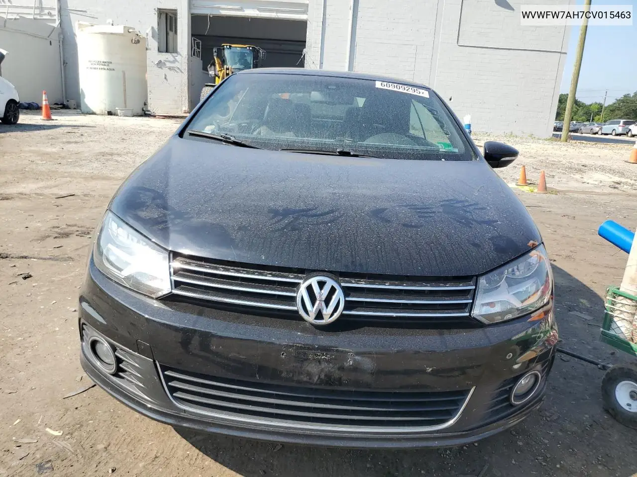2012 Volkswagen Eos Lux VIN: WVWFW7AH7CV015463 Lot: 60909295