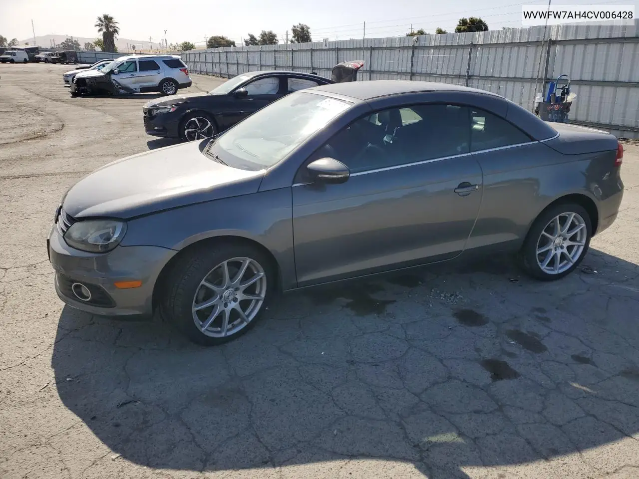 2012 Volkswagen Eos Lux VIN: WVWFW7AH4CV006428 Lot: 61144685
