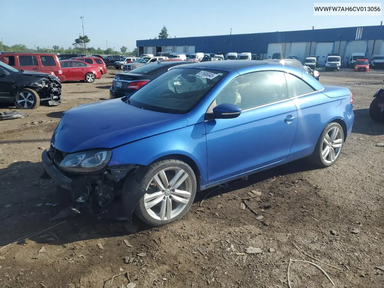 2012 Volkswagen Eos Lux VIN: WVWFW7AH6CV013056 Lot: 61906045