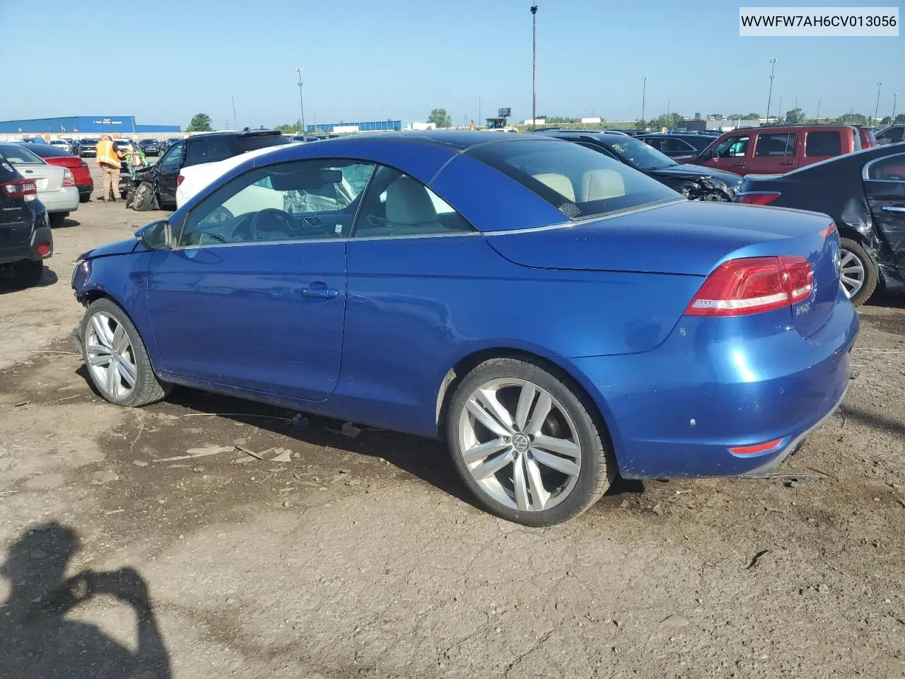 2012 Volkswagen Eos Lux VIN: WVWFW7AH6CV013056 Lot: 61906045