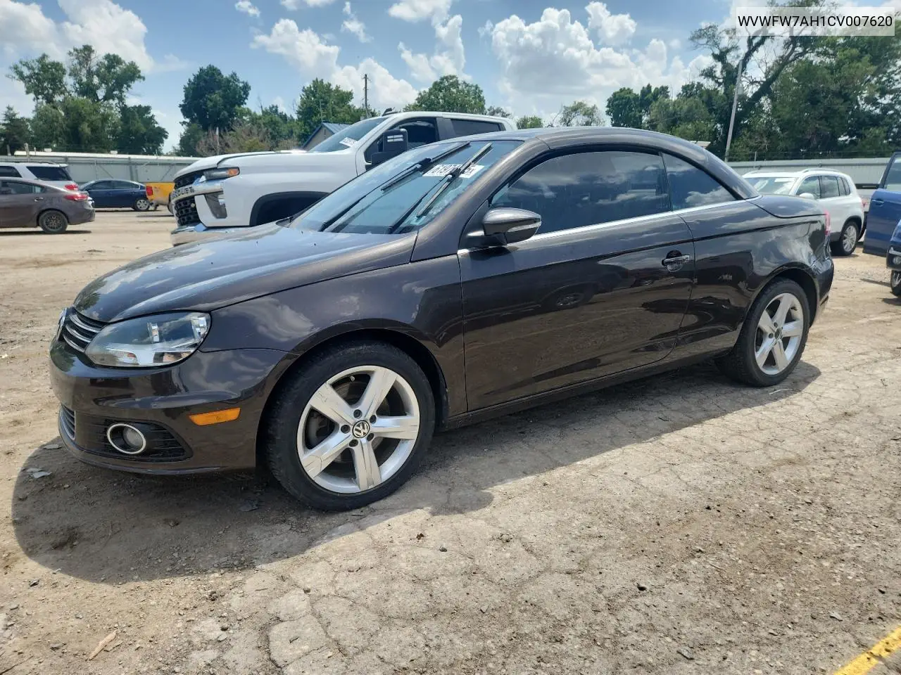 2012 Volkswagen Eos Lux VIN: WVWFW7AH1CV007620 Lot: 61974295