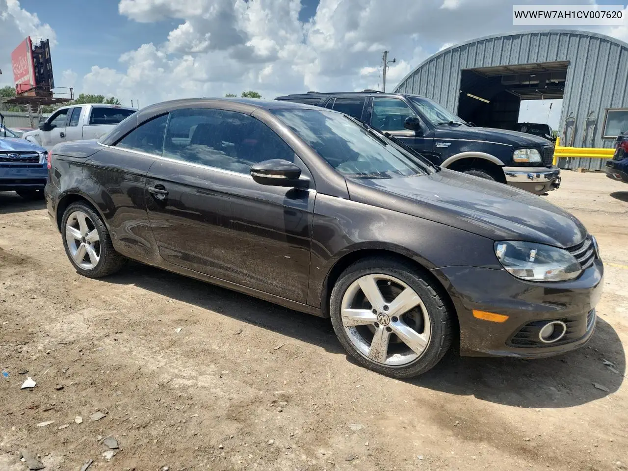 2012 Volkswagen Eos Lux VIN: WVWFW7AH1CV007620 Lot: 61974295