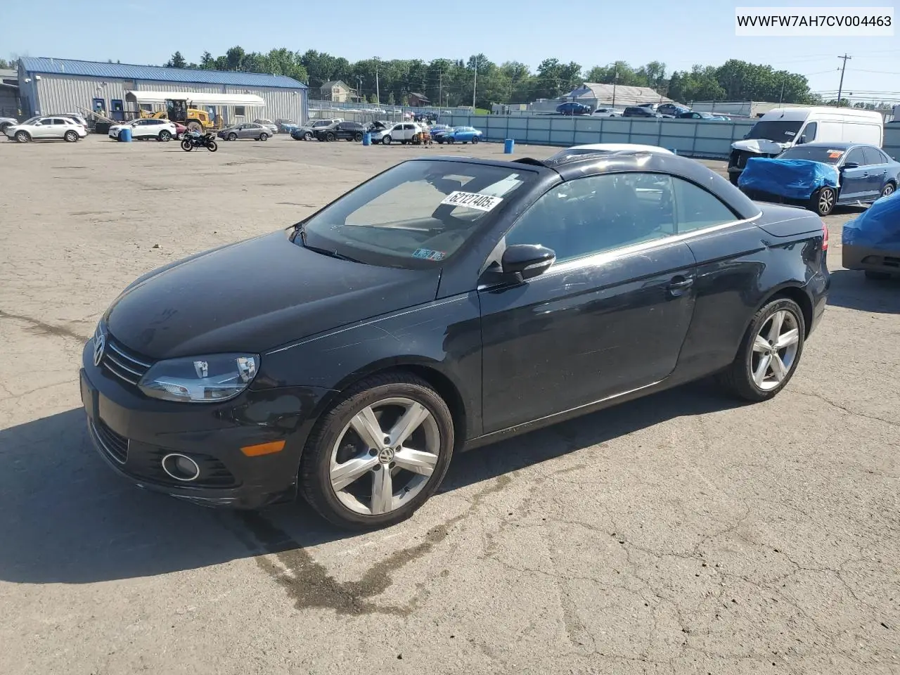 2012 Volkswagen Eos Lux VIN: WVWFW7AH7CV004463 Lot: 62127405