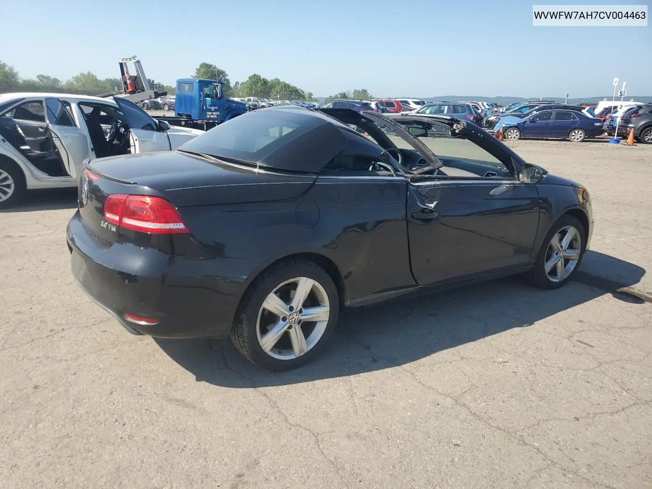 2012 Volkswagen Eos Lux VIN: WVWFW7AH7CV004463 Lot: 62127405