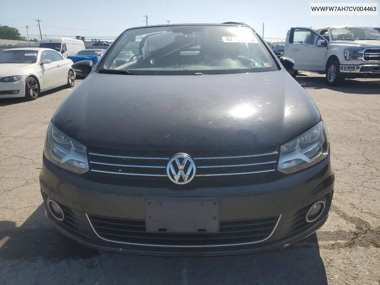 2012 Volkswagen Eos Lux VIN: WVWFW7AH7CV004463 Lot: 62127405