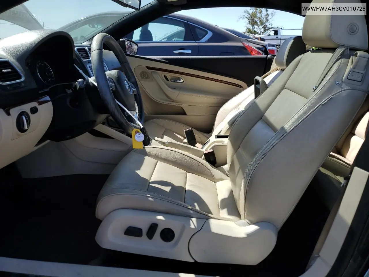 2012 Volkswagen Eos Lux VIN: WVWFW7AH3CV010728 Lot: 62939385