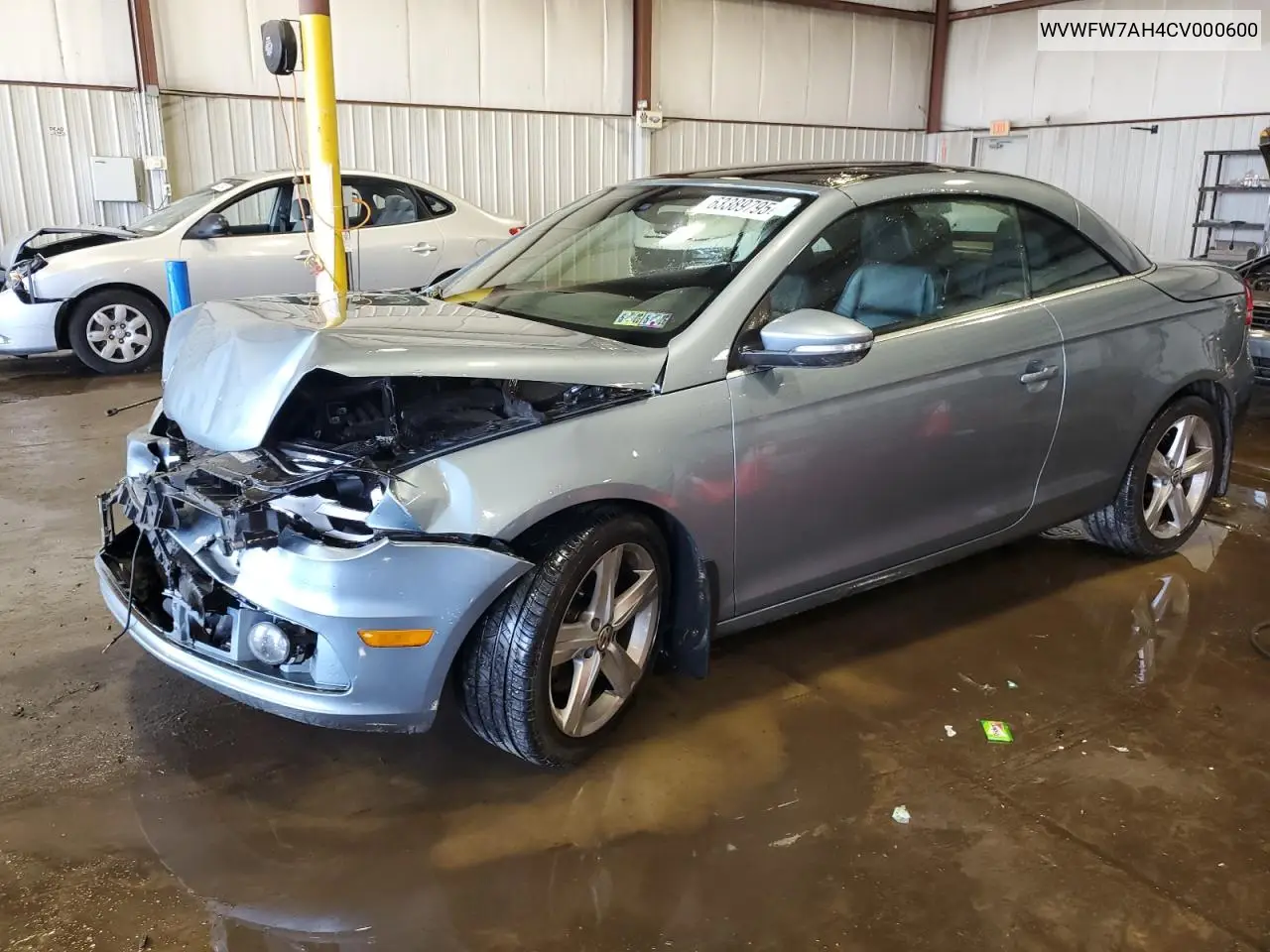 2012 Volkswagen Eos Lux VIN: WVWFW7AH4CV000600 Lot: 63389795