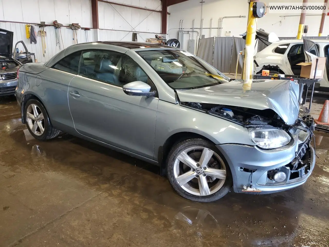2012 Volkswagen Eos Lux VIN: WVWFW7AH4CV000600 Lot: 63389795