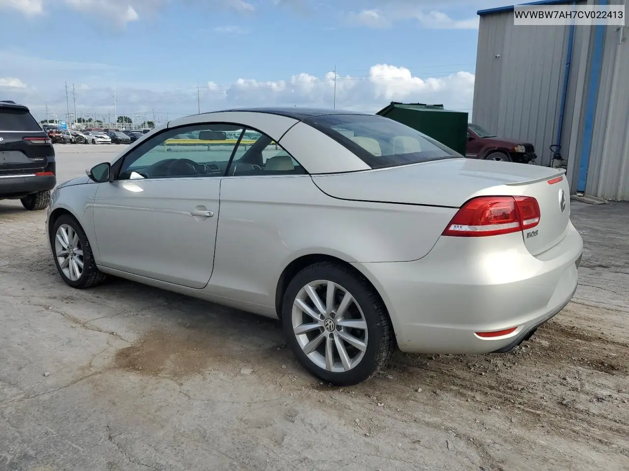2012 Volkswagen Eos Komfort VIN: WVWBW7AH7CV022413 Lot: 63625255
