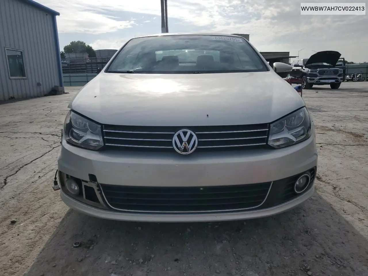 2012 Volkswagen Eos Komfort VIN: WVWBW7AH7CV022413 Lot: 63625255