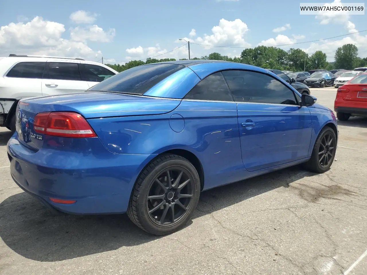 2012 Volkswagen Eos Komfort VIN: WVWBW7AH5CV001169 Lot: 63636325