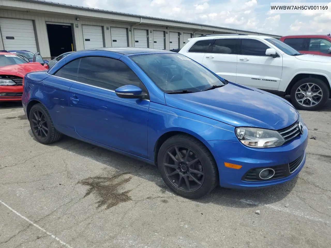 2012 Volkswagen Eos Komfort VIN: WVWBW7AH5CV001169 Lot: 63636325