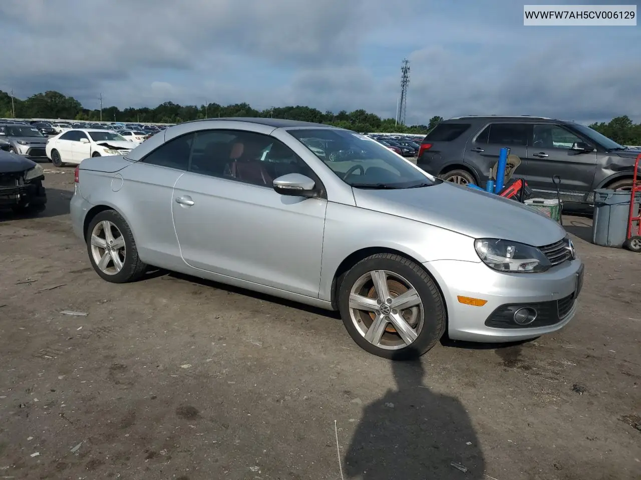 2012 Volkswagen Eos Lux VIN: WVWFW7AH5CV006129 Lot: 64885975