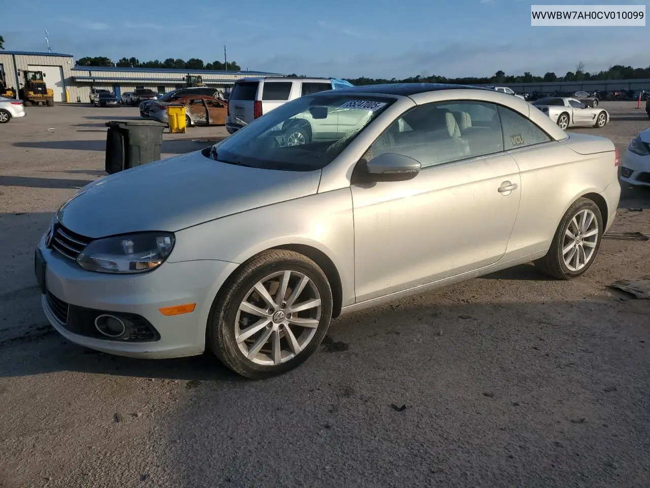 2012 Volkswagen Eos Komfort VIN: WVWBW7AH0CV010099 Lot: 65247005