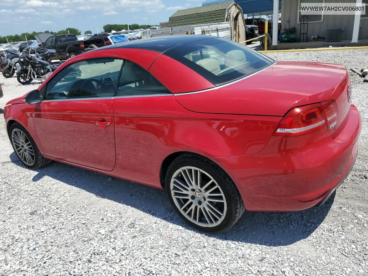 2012 Volkswagen Eos Komfort VIN: WVWBW7AH2CV006801 Lot: 65907025