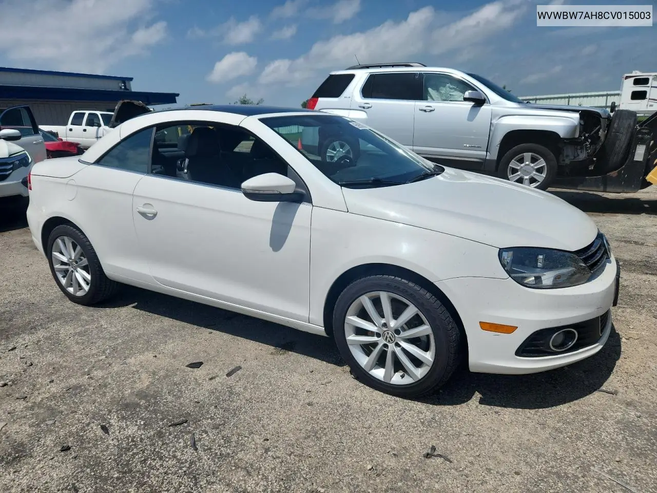 2012 Volkswagen Eos Komfort VIN: WVWBW7AH8CV015003 Lot: 65983005