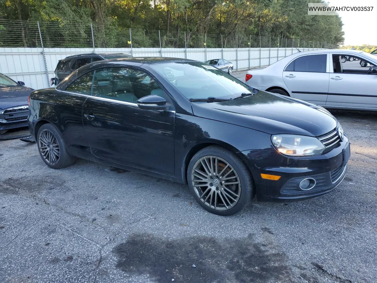 2012 Volkswagen Eos Komfort VIN: WVWBW7AH7CV003537 Lot: 68843914
