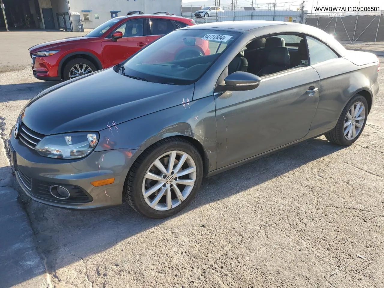 2012 Volkswagen Eos Komfort VIN: WVWBW7AH1CV006501 Lot: 84711084
