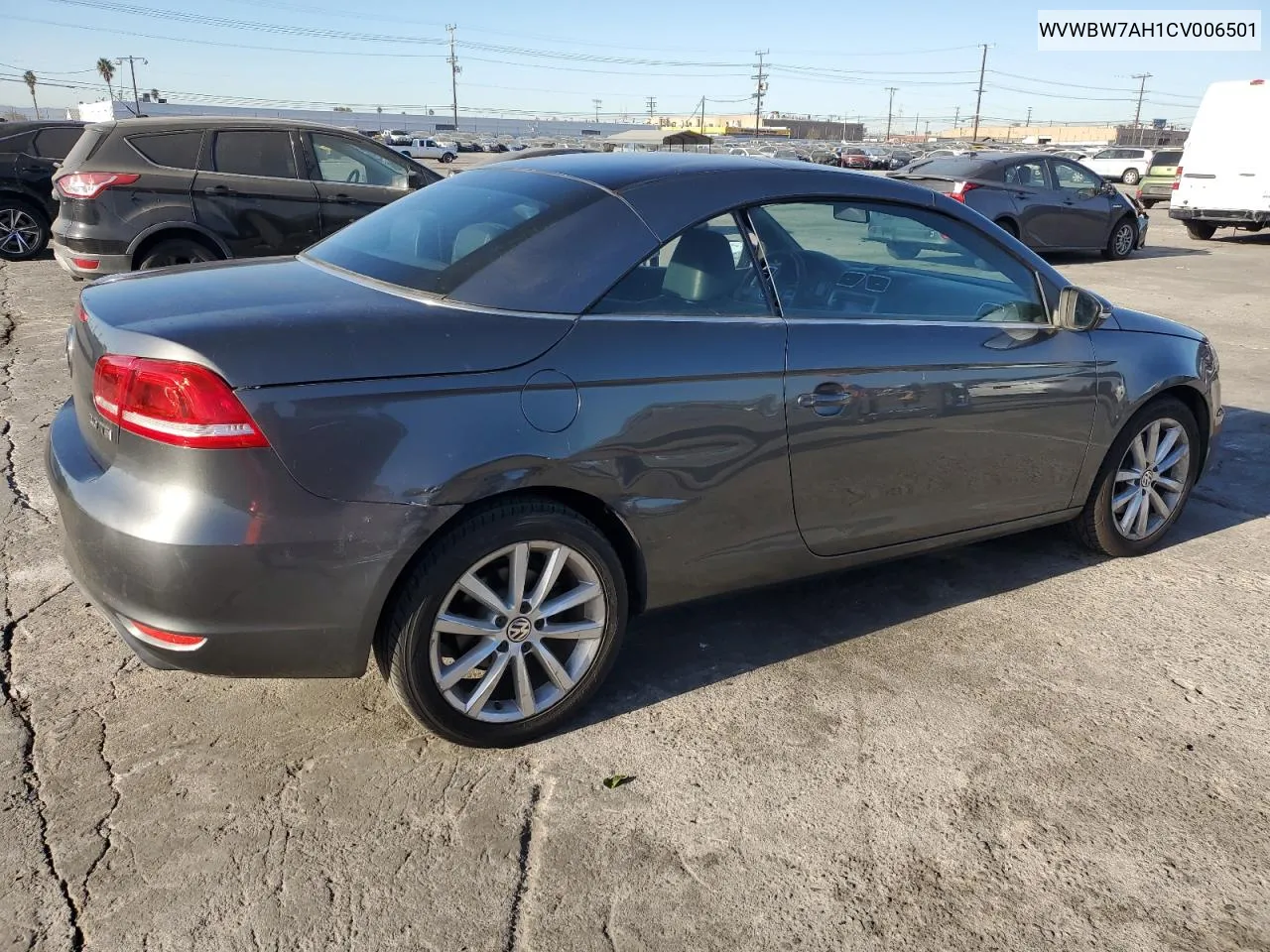 2012 Volkswagen Eos Komfort VIN: WVWBW7AH1CV006501 Lot: 84711084