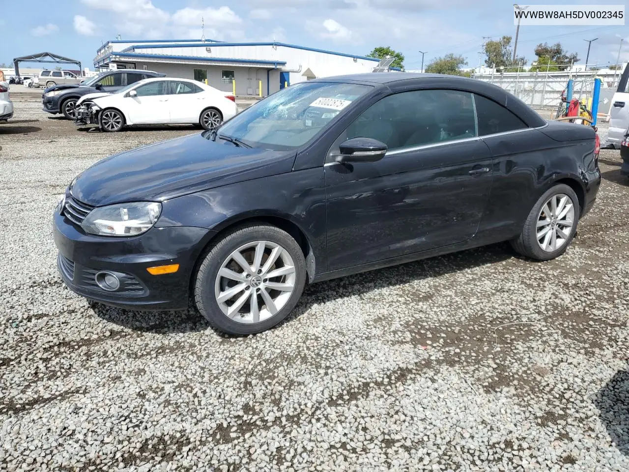 2013 Volkswagen Eos Komfort VIN: WVWBW8AH5DV002345 Lot: 50002875