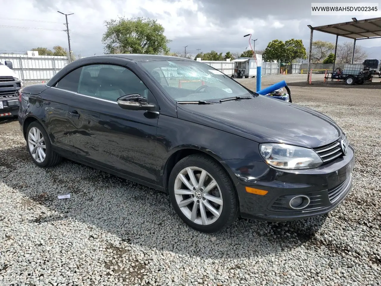 2013 Volkswagen Eos Komfort VIN: WVWBW8AH5DV002345 Lot: 50002875