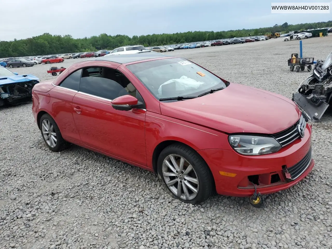 2013 Volkswagen Eos Komfort VIN: WVWBW8AH4DV001283 Lot: 54187765
