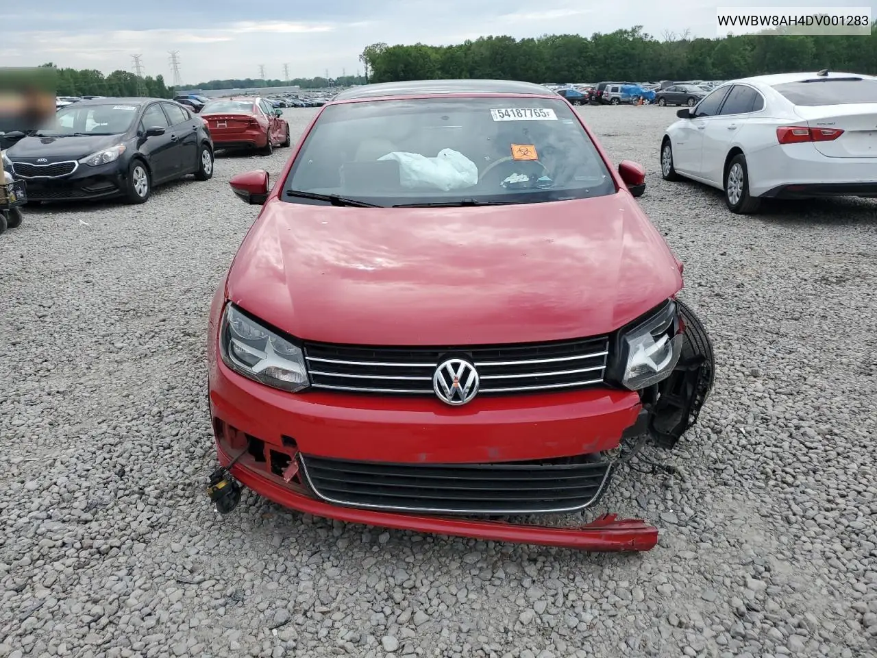 2013 Volkswagen Eos Komfort VIN: WVWBW8AH4DV001283 Lot: 54187765