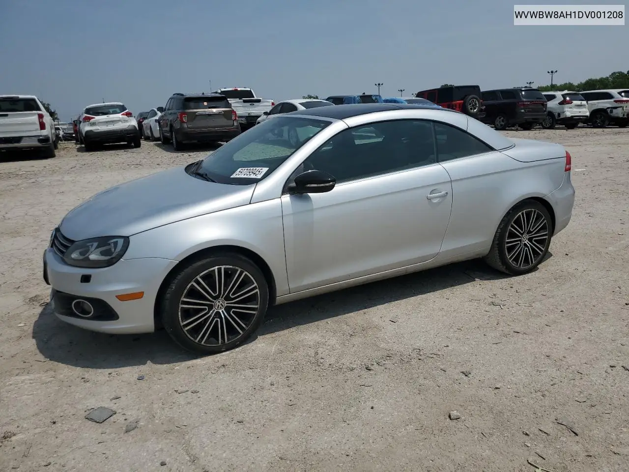 2013 Volkswagen Eos Komfort VIN: WVWBW8AH1DV001208 Lot: 59709945