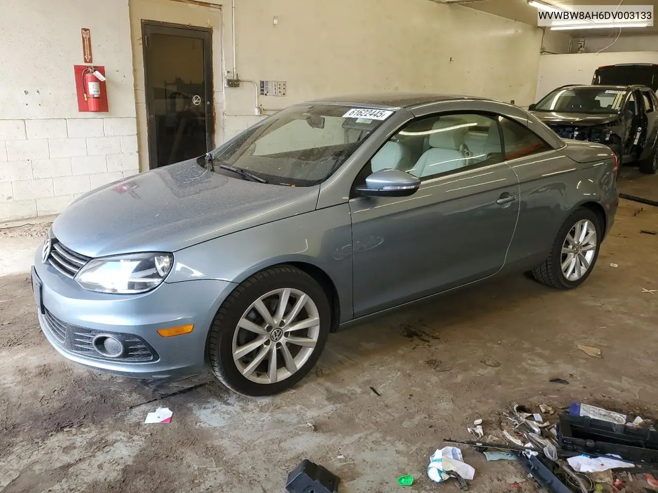 2013 Volkswagen Eos Komfort VIN: WVWBW8AH6DV003133 Lot: 61622445
