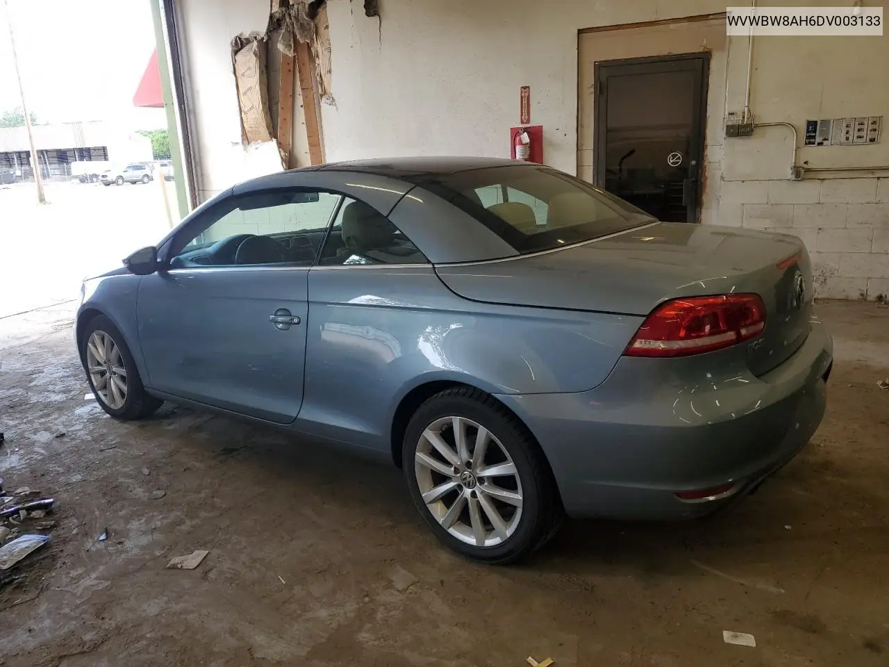 2013 Volkswagen Eos Komfort VIN: WVWBW8AH6DV003133 Lot: 61622445