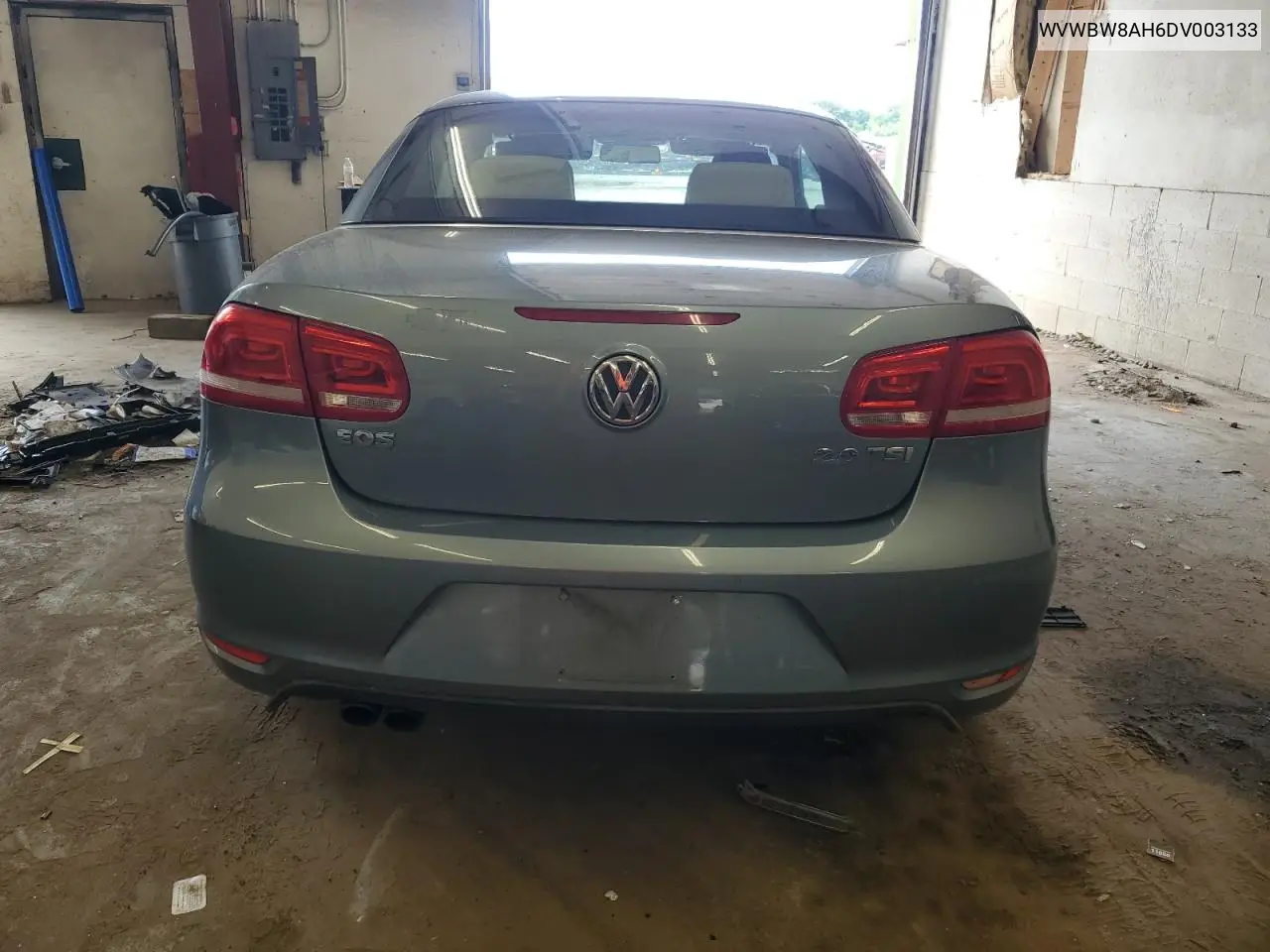 2013 Volkswagen Eos Komfort VIN: WVWBW8AH6DV003133 Lot: 61622445