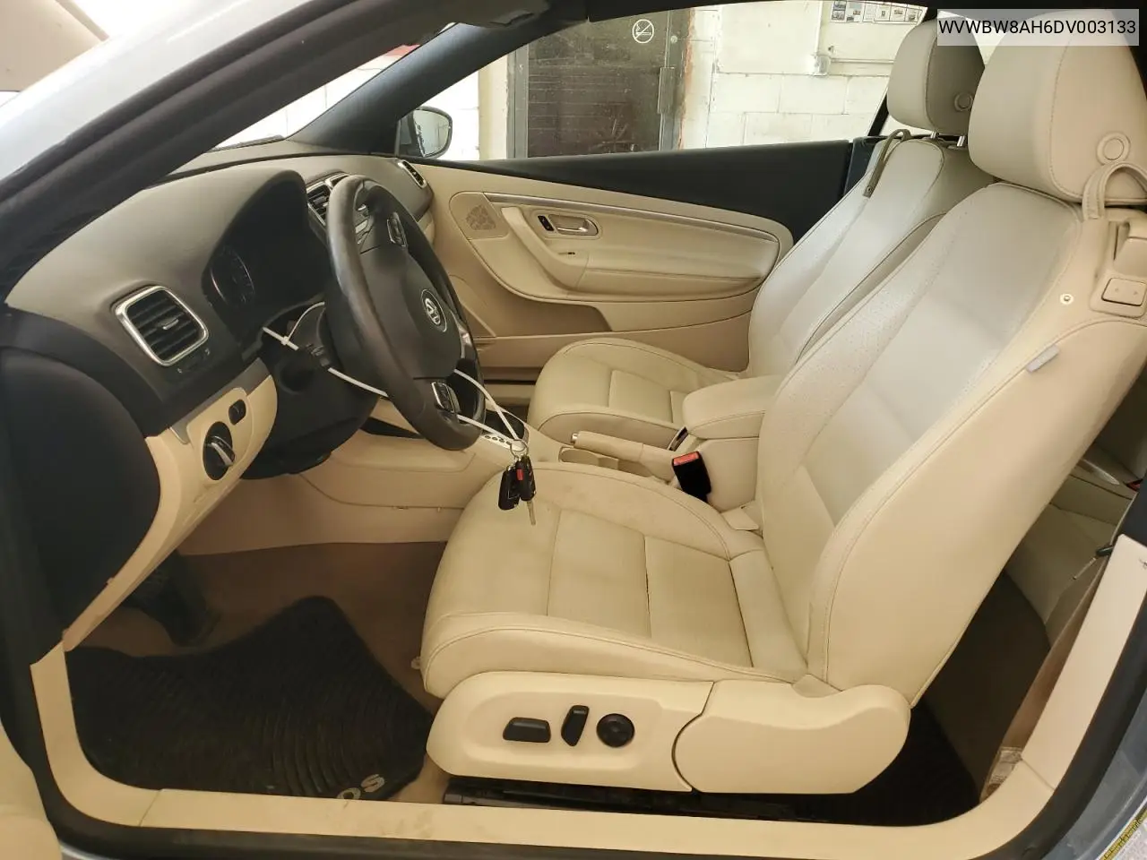 2013 Volkswagen Eos Komfort VIN: WVWBW8AH6DV003133 Lot: 61622445