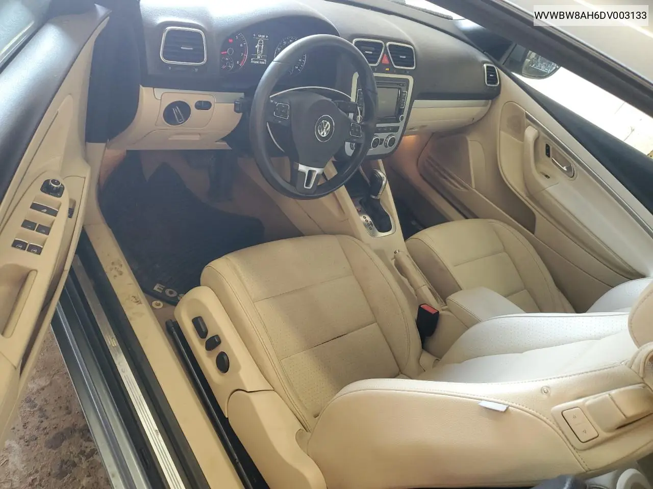 2013 Volkswagen Eos Komfort VIN: WVWBW8AH6DV003133 Lot: 61622445